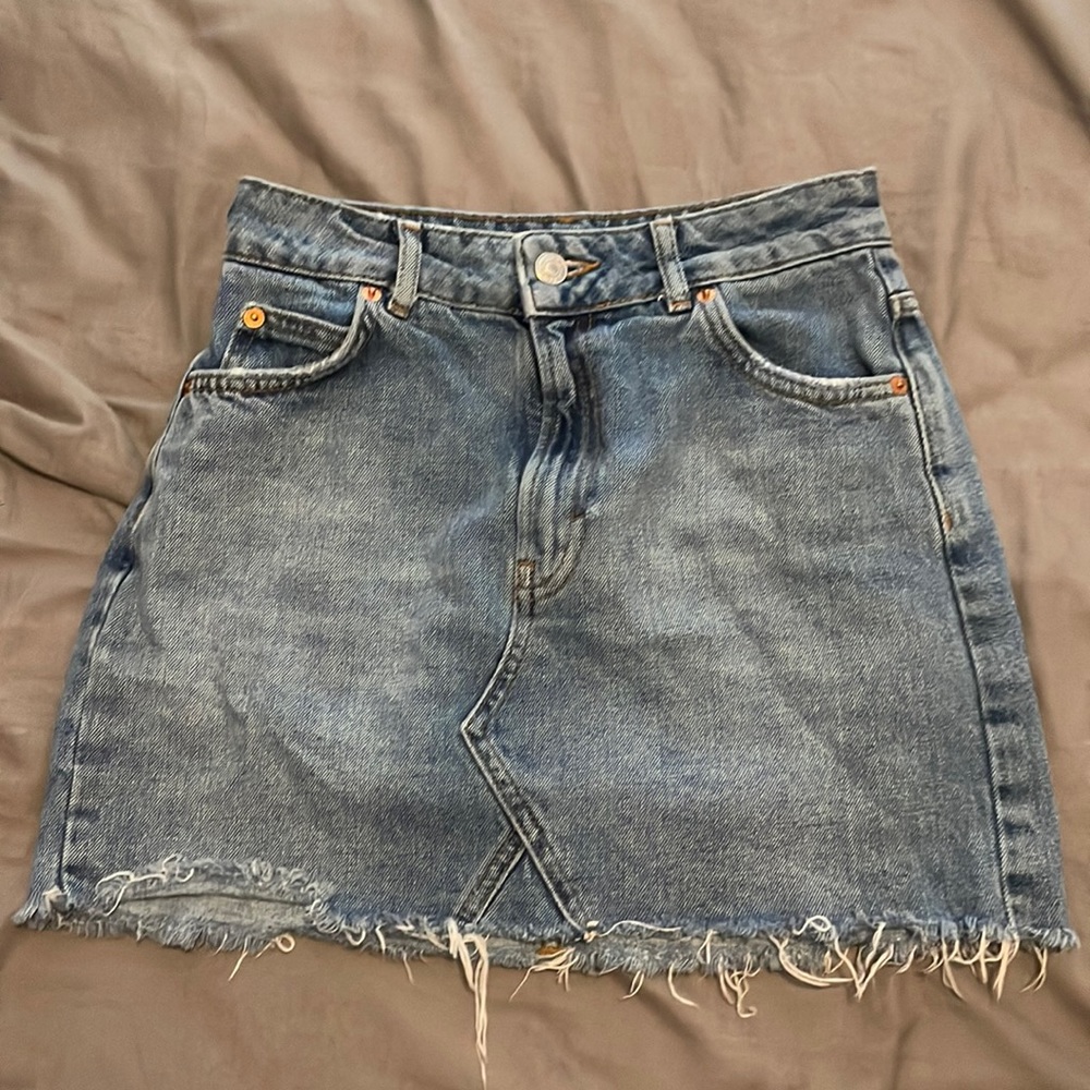 TopShop Jean Skirt Size 2